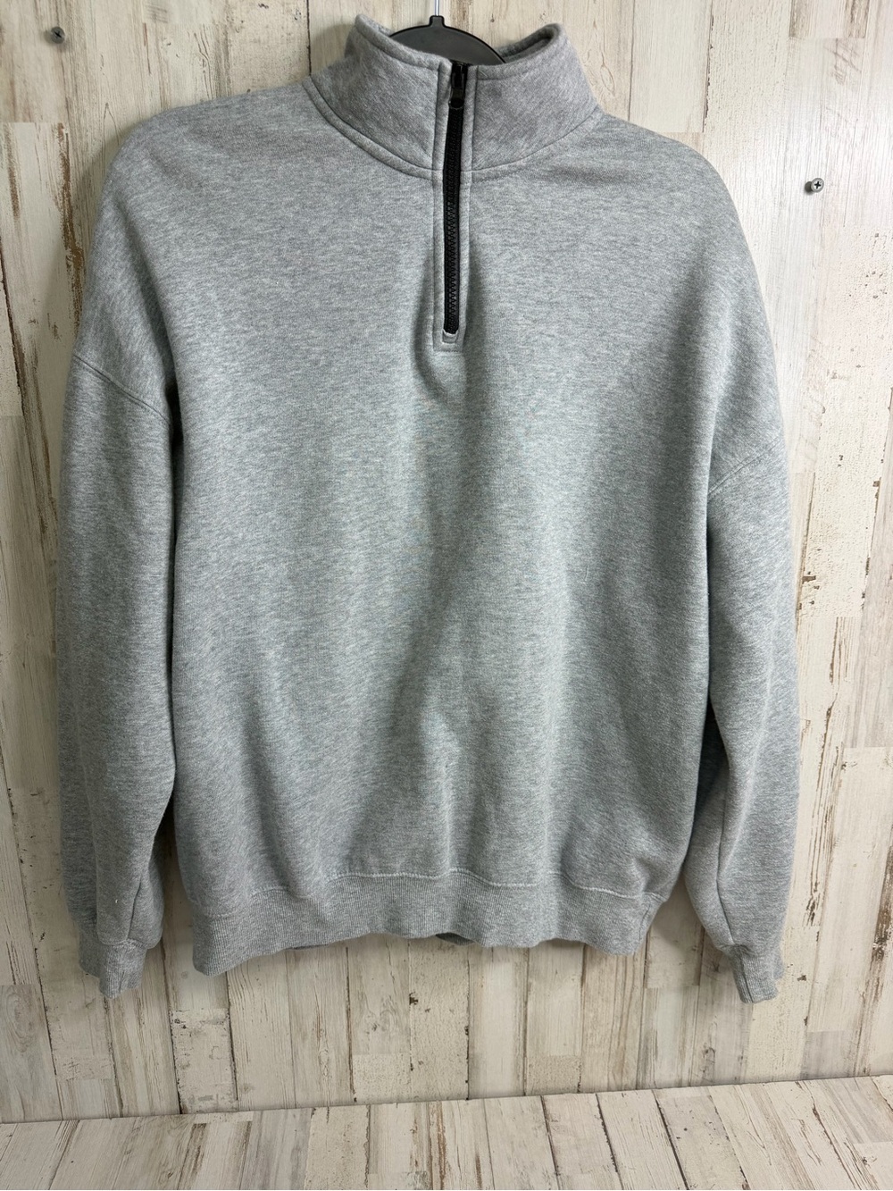 Eras Tour Taylor Swift Gray Half-Zip Sweater Pullover
